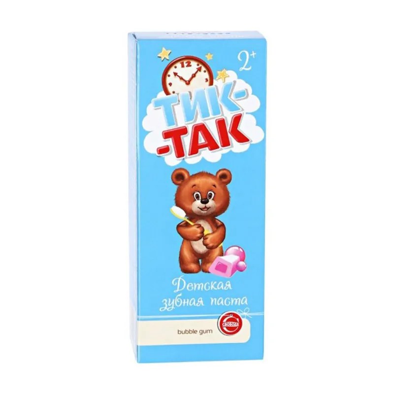 Детская зубная паста Тик-Так 