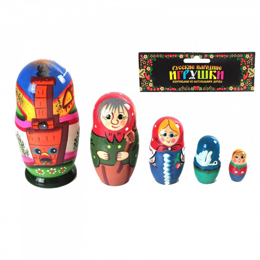 Матрешка Русские народные игрушки 
