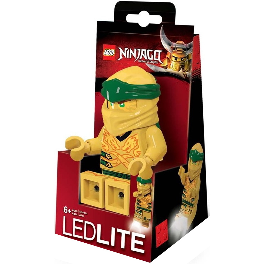 

Игрушка-минифигура-фонарь Lego, серия Ninjago "Gold Ninja"