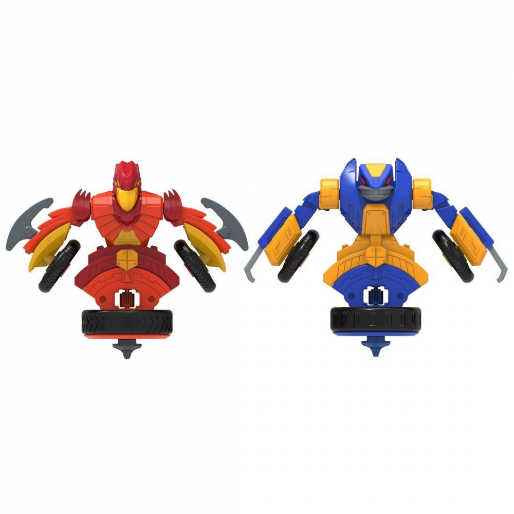 Набор волчков-трансформеров 2 в 1 Spin Racers 