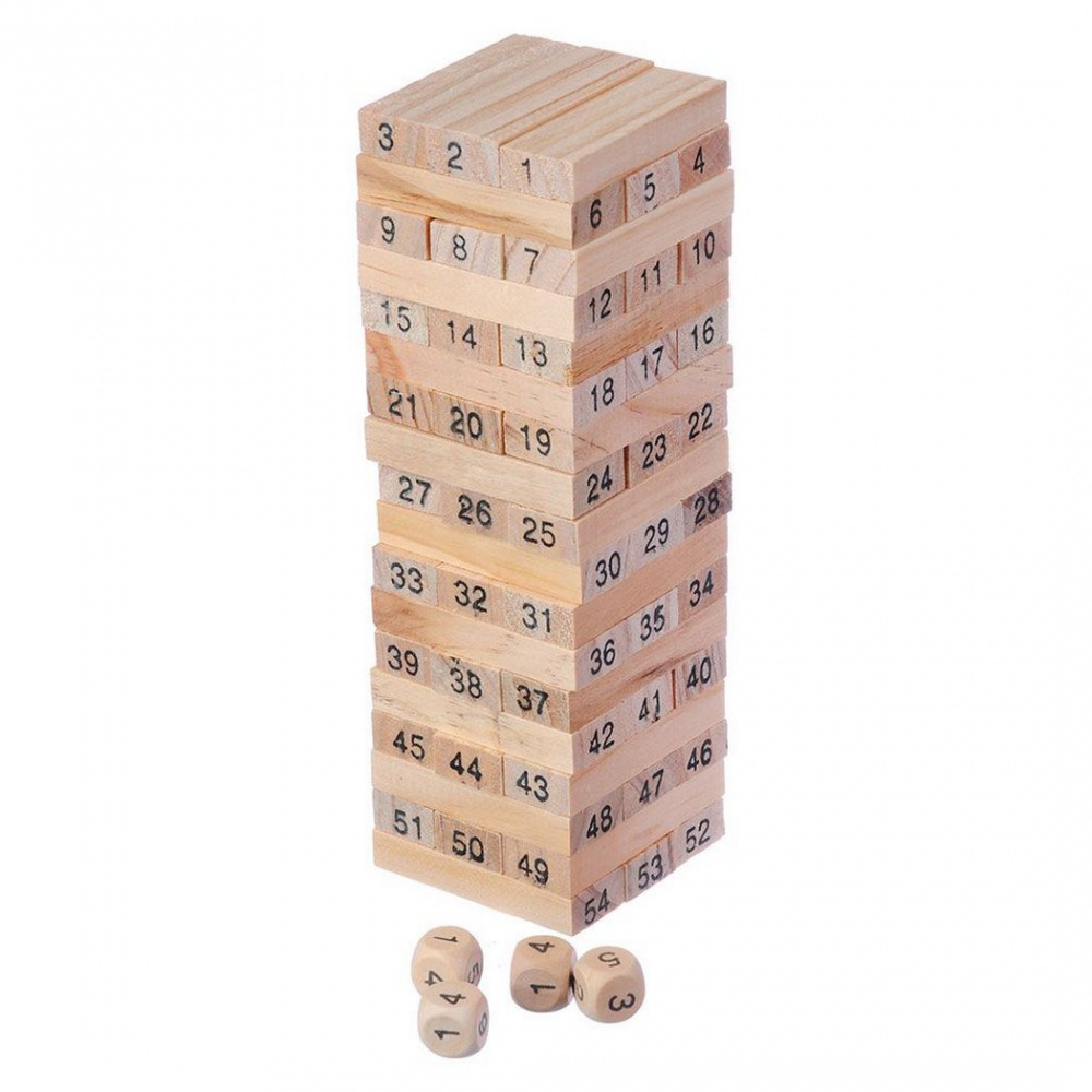 

Настольная игра Игроленд "Падающая башня", дерево
