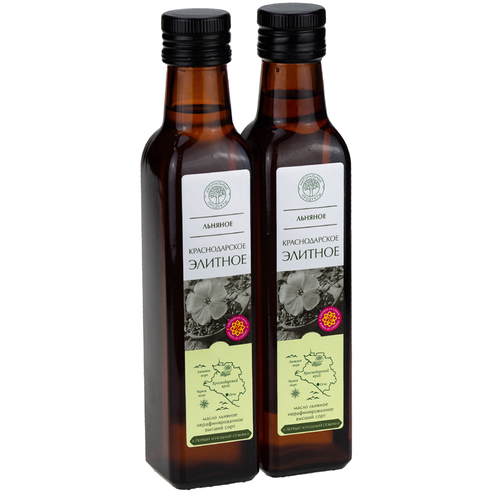 Масло льняное Натуральные продукты 