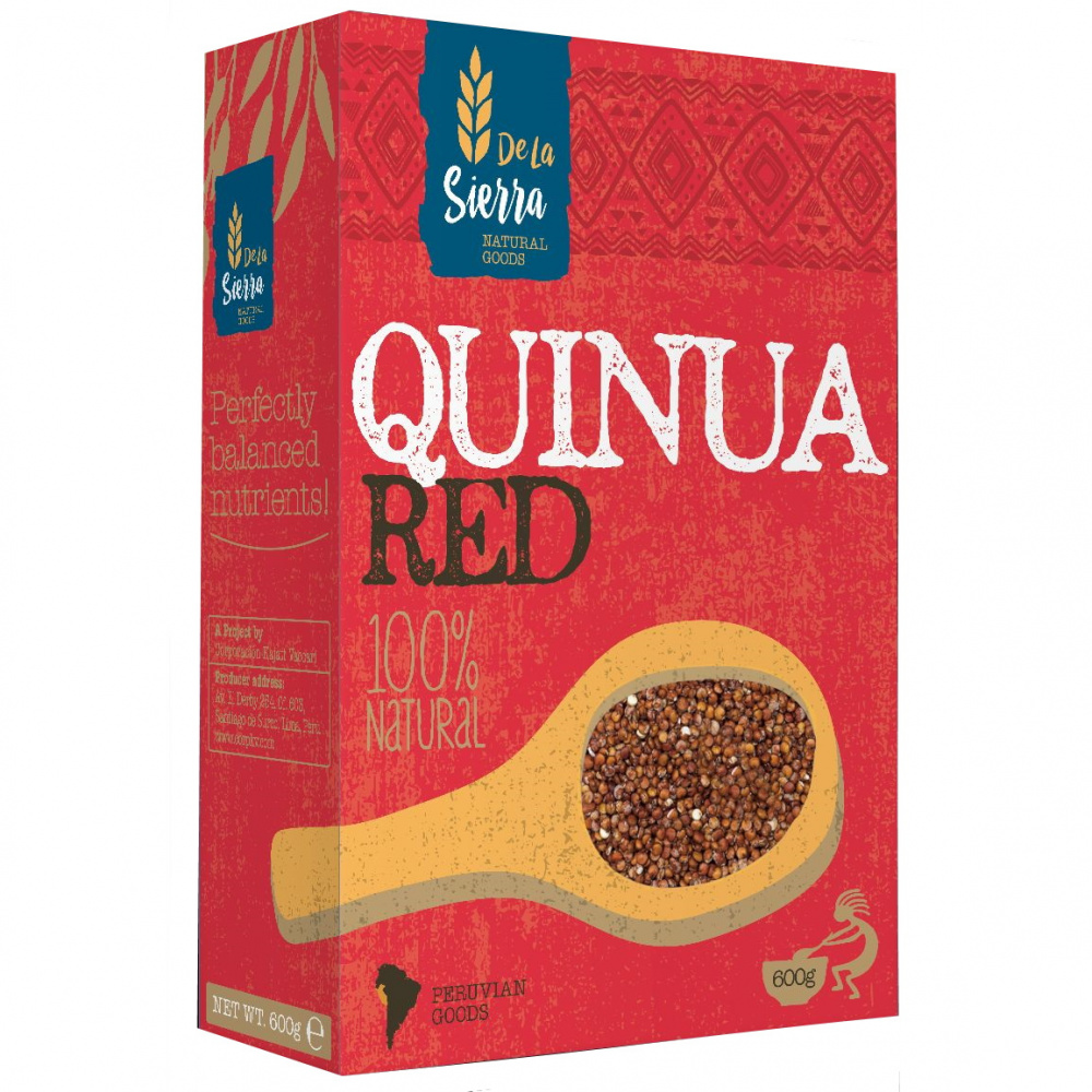 Киноа ТМ De La Sierra, красная, 600 г