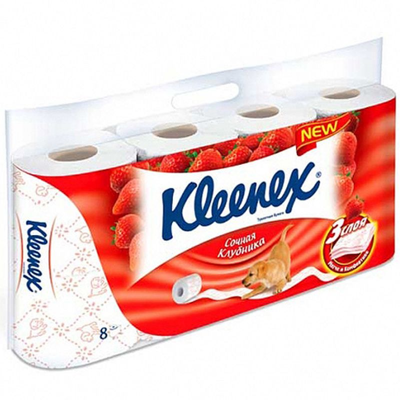 Туалетная бумага Kleenex 