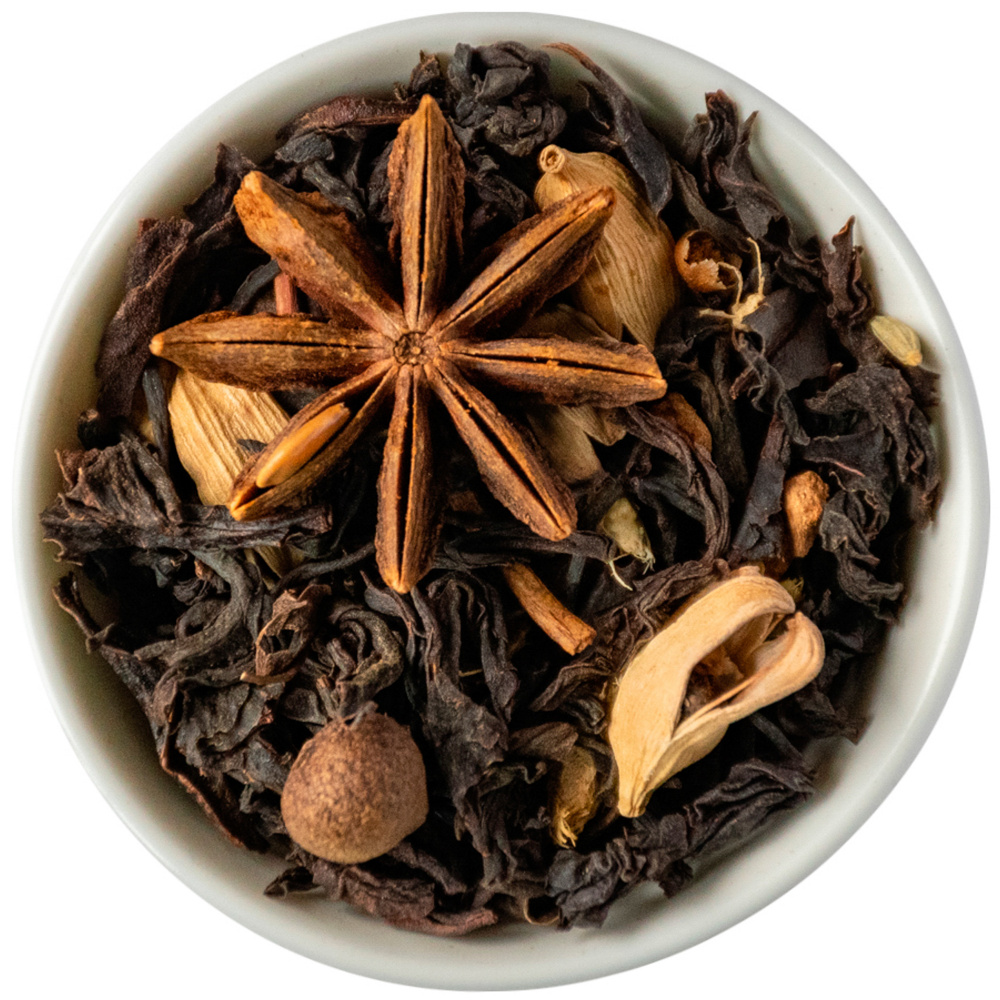 Чай чёрный с добавками 