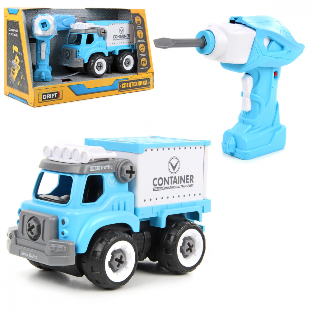 Машинка-конструктор на радиоуправлении Drift 