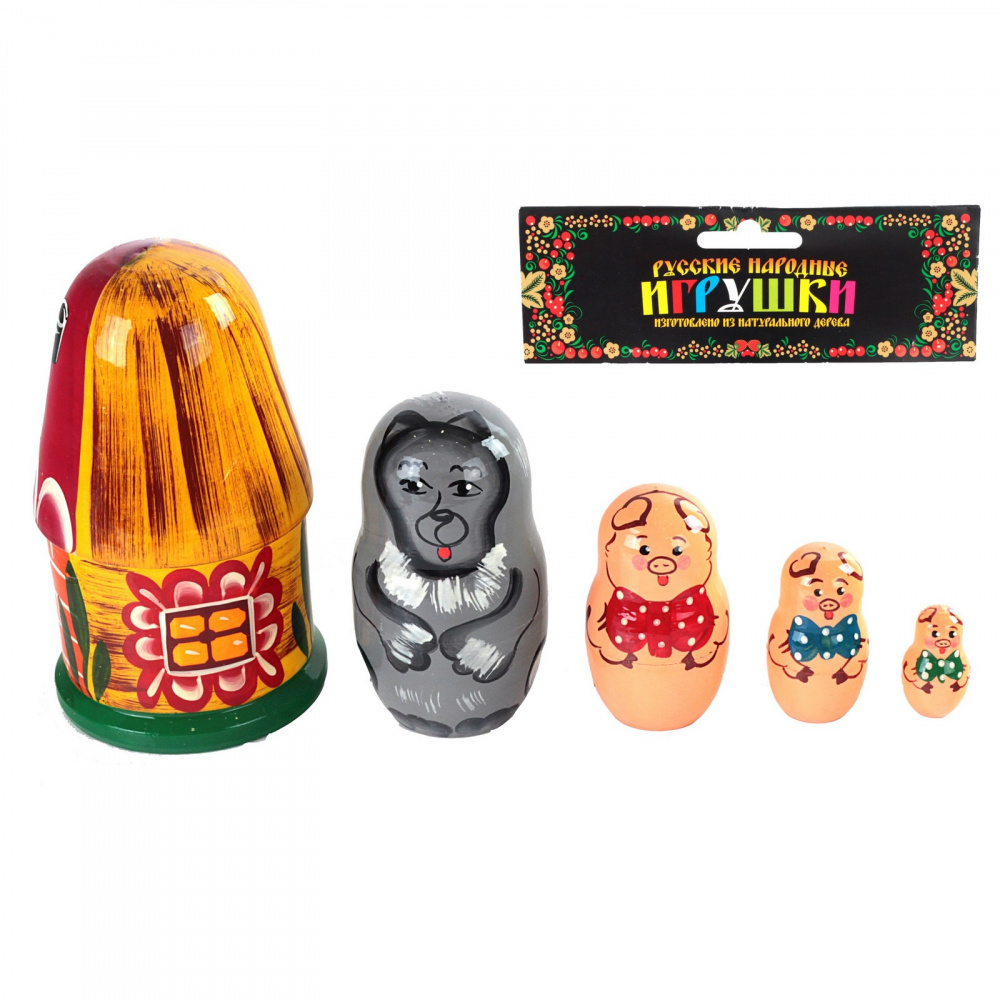 Матрешка Русские народные игрушки 