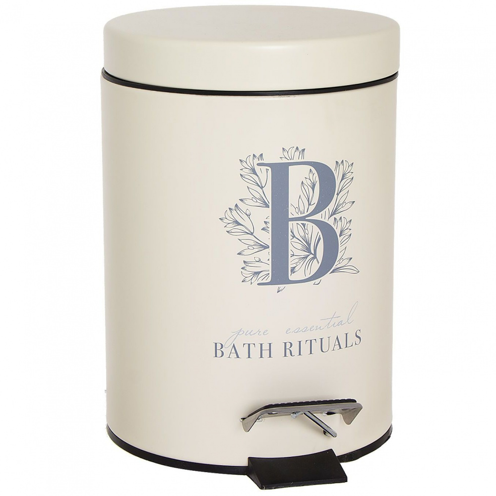 

Ведро для мусора D'casa "Bath Rituals", с педалью, 3 л
