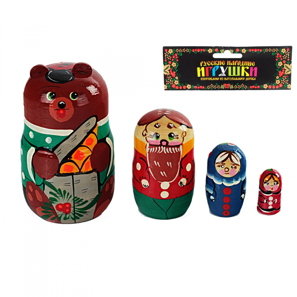 Матрешка Русские народные игрушки 