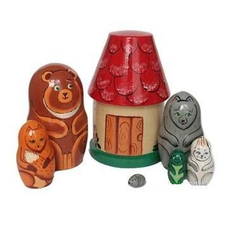 Матрешка Русские народные игрушки 