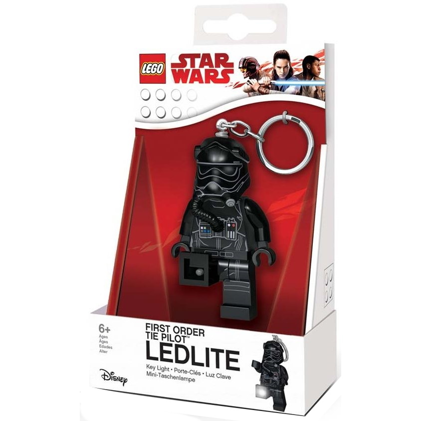 

Брелок-фонарик для ключей Lego, серия Star Wars "Пилот истребителя"