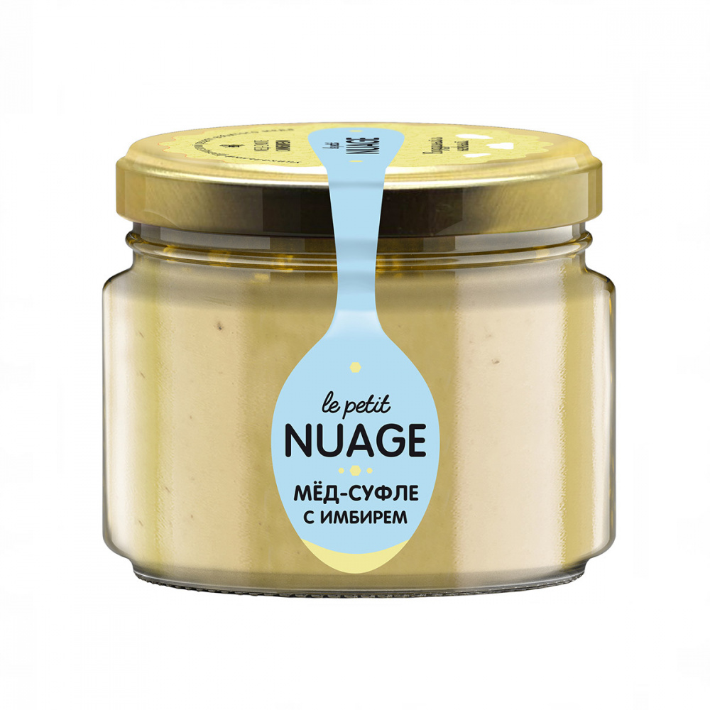 Мед-суфле Le petit nuage, с имбирем, 215 г