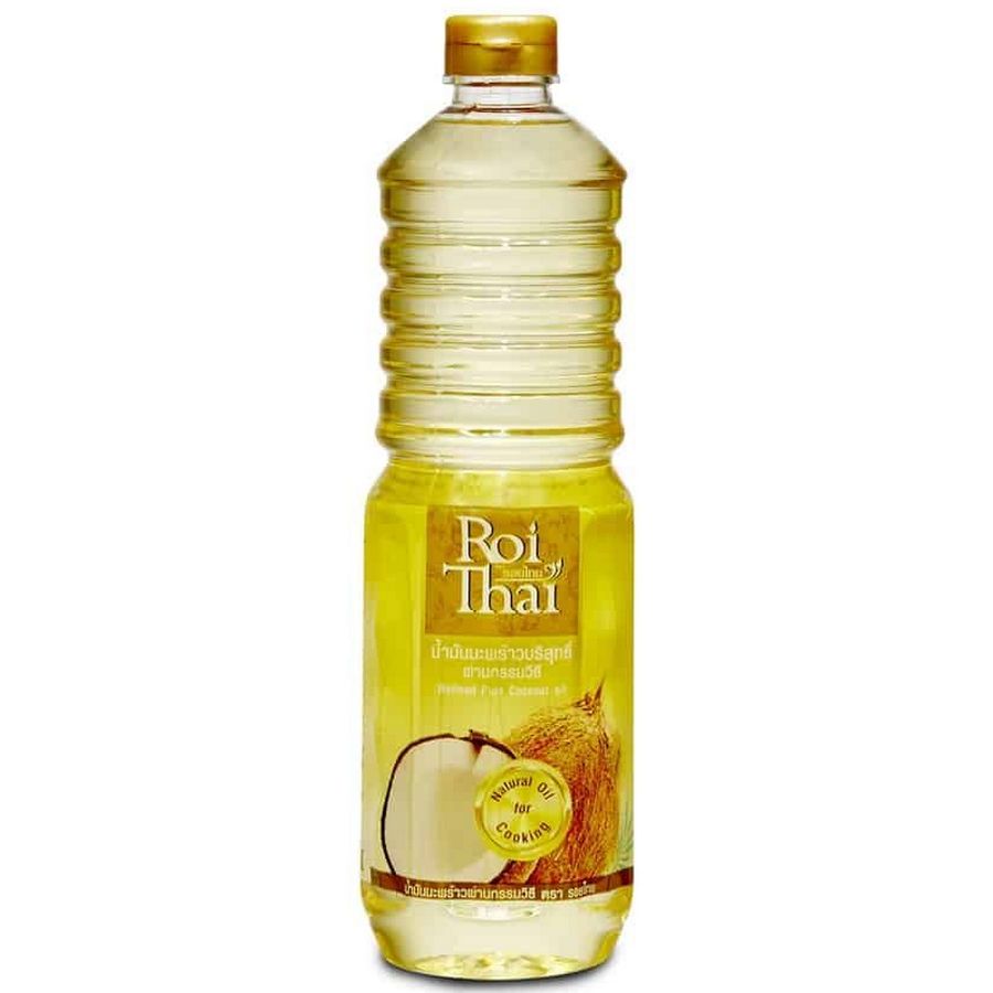 Кокосовое масло Roi Thai, рафинированное, 1000 мл