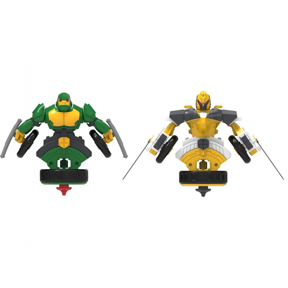 Набор волчков-трансформеров 2 в 1 Spin Racers 