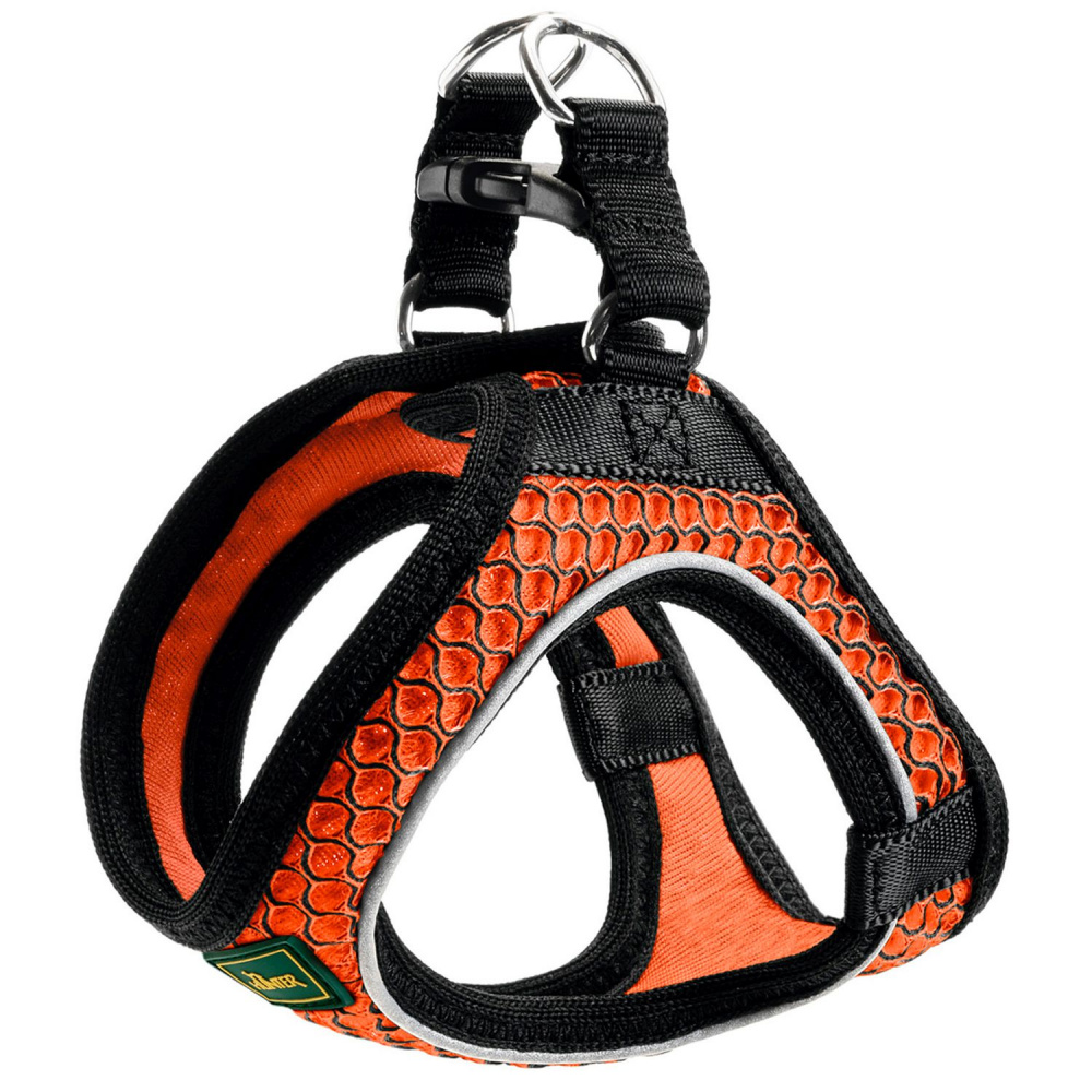 Шлейка для собак Hunter "Hilo Comfort", 33-36 см, сетчатый текстиль, оранжевая
Шлейка для собак Hunter "Hilo Comfort", 33-36 см, сетчатый текстиль, оранжевая