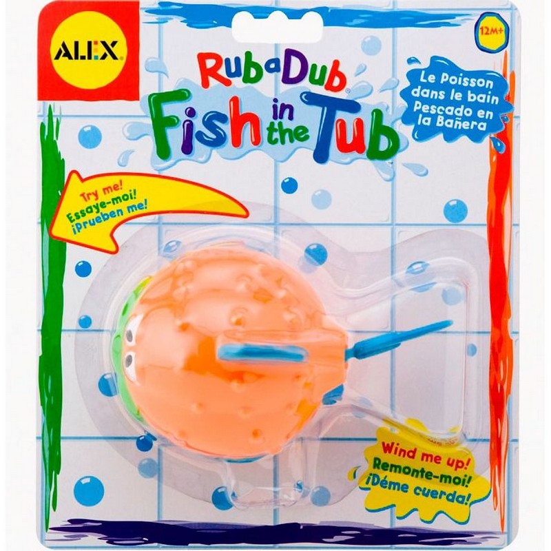 

Игрушка для ванны Alex "Рыбка"