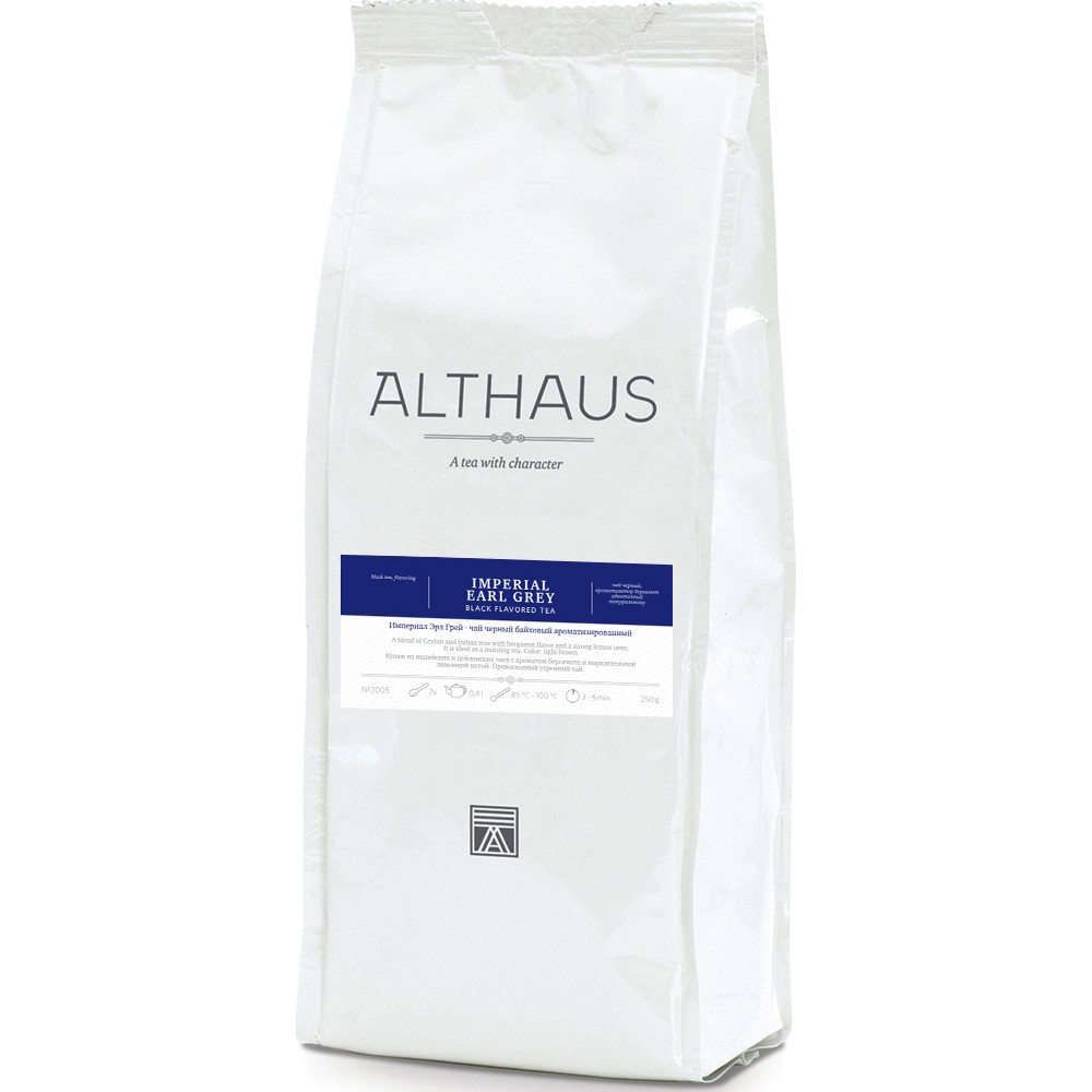 

Чай Althaus "Imperial Earl Grey", черный листовой с добавками, 250 г