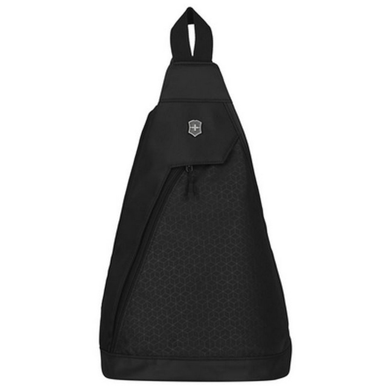 

Рюкзак Victorinox "Altmont Original", с одним плечевым ремнём, чёрный, 25x14x43 см, 7 л
