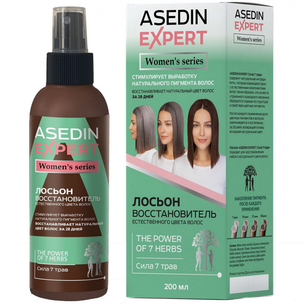 Лосьон-восстановитель для волос Asedin Expert 