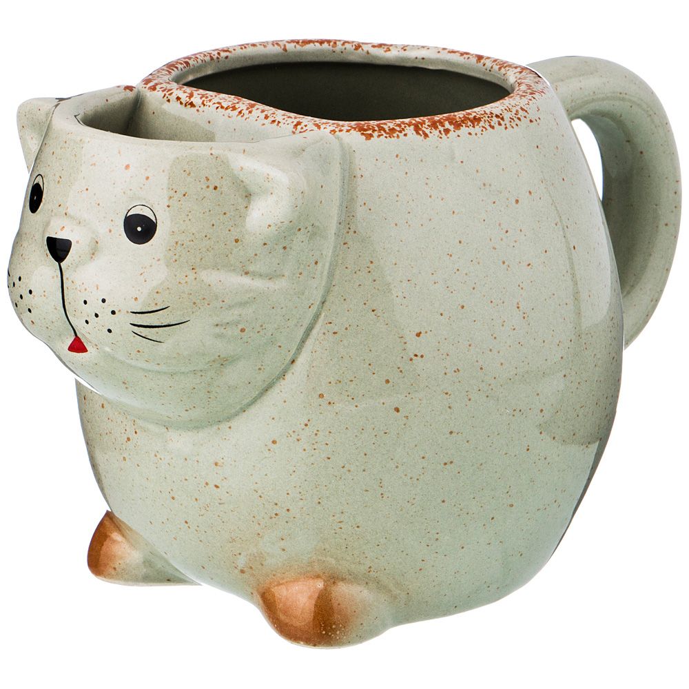 

Кружка Agness "Кошка", 16,5x10,5x10 см (арт 490-369)