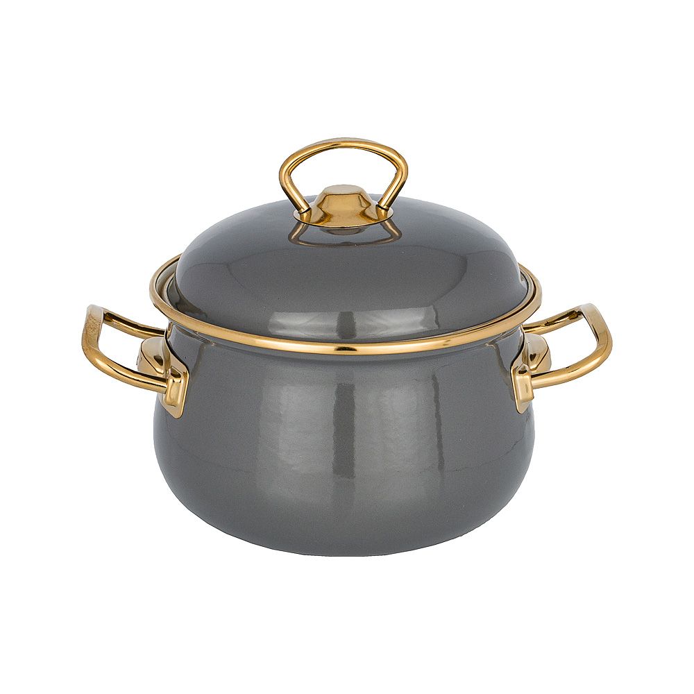 Кастрюля эмалированная Agness "Deluxe", с крышкой, 16x11 см, 2,0 л, индукция (арт 951-135)
Кастрюля эмалированная Agness "Deluxe", с крышкой, 16x11 см, 2,0 л, индукция (арт 951-135)
