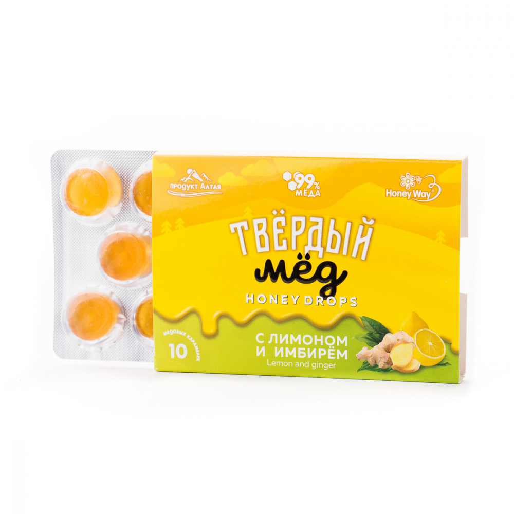 Карамель медовая HoneyWay 