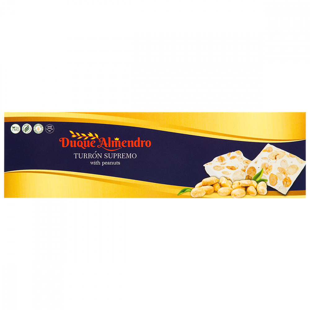 

Нуга Duque Almendro "Turron Supremo | Туррон с арахисом", 100 г