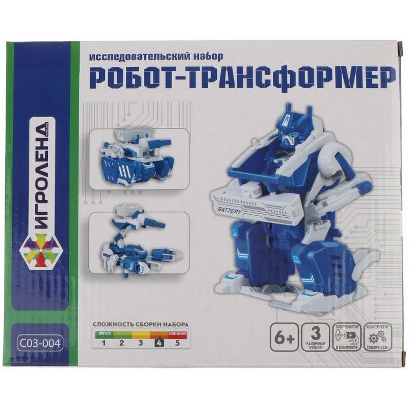 

Исследовательский набор Игроленд "Робот-трансформер"